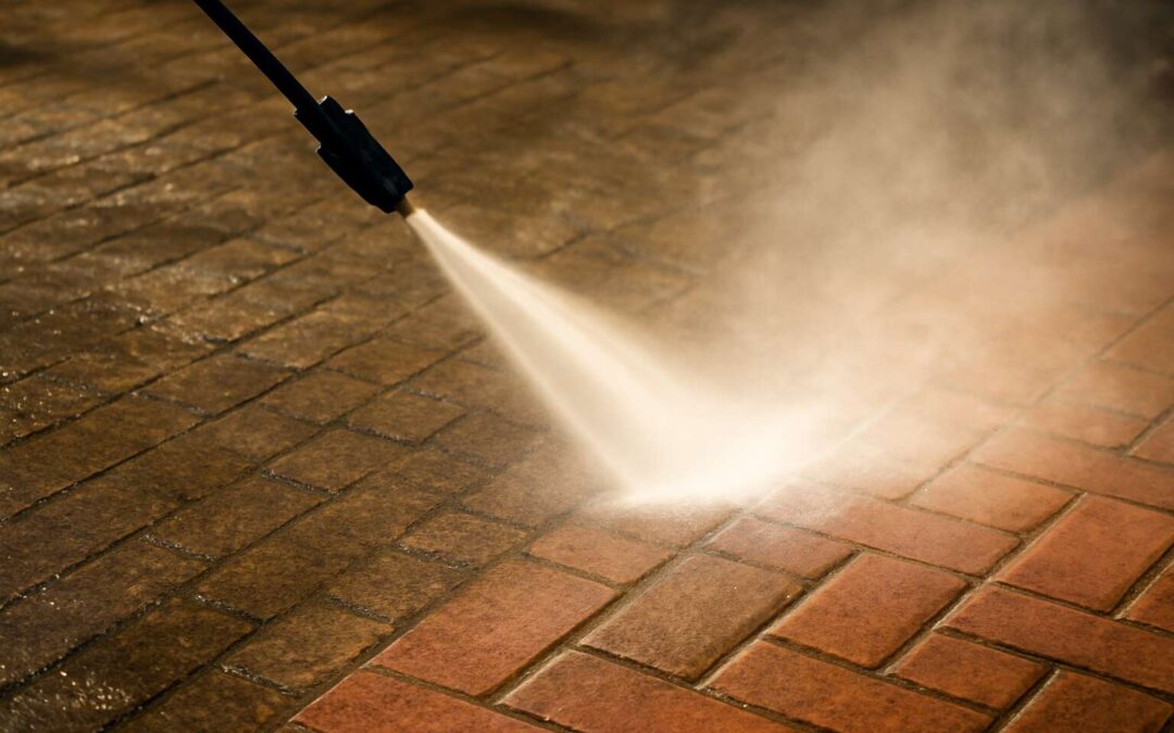 Refresh your curb appeal with high pressure washing that blasts grime away.