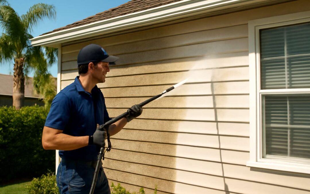 Powerful curb appeal with pressure washing services bakersfield ca.