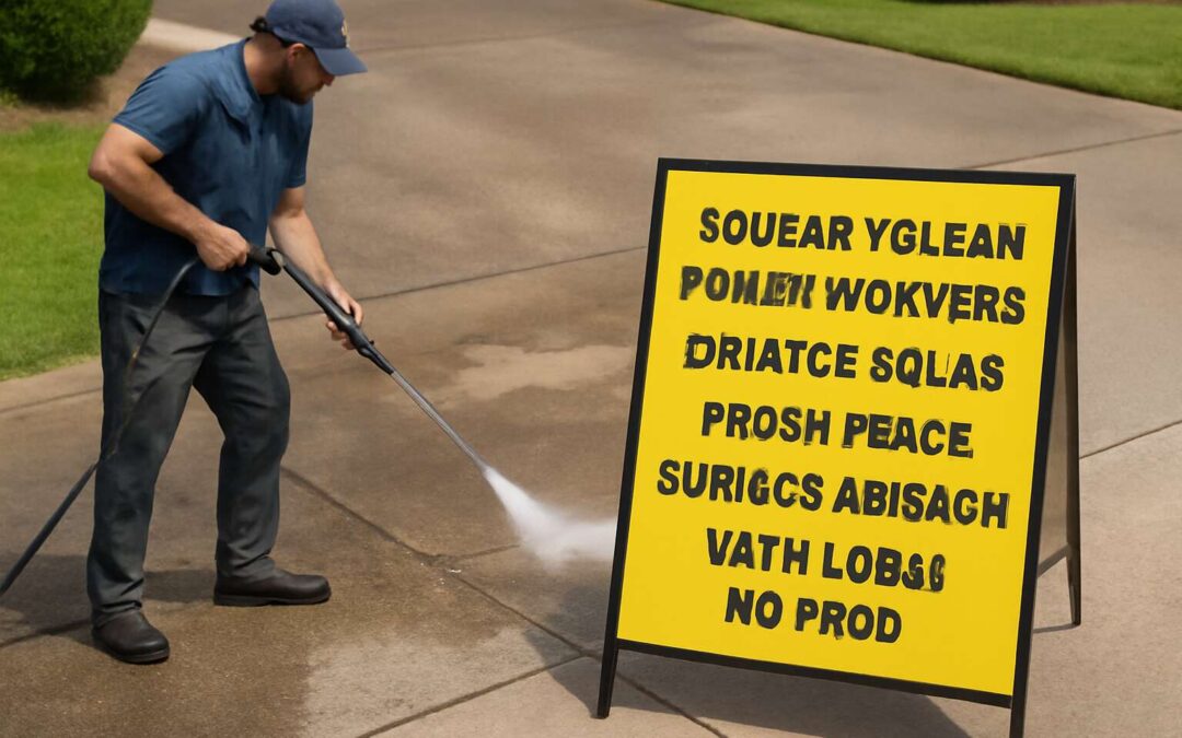 Creative pressure washing names that boost your brand and grab attention