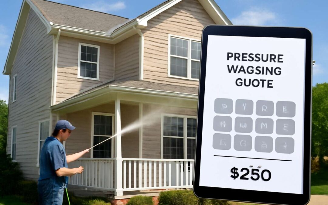 Boost bookings with a pressure washing quote calculator that delivers instant estimates