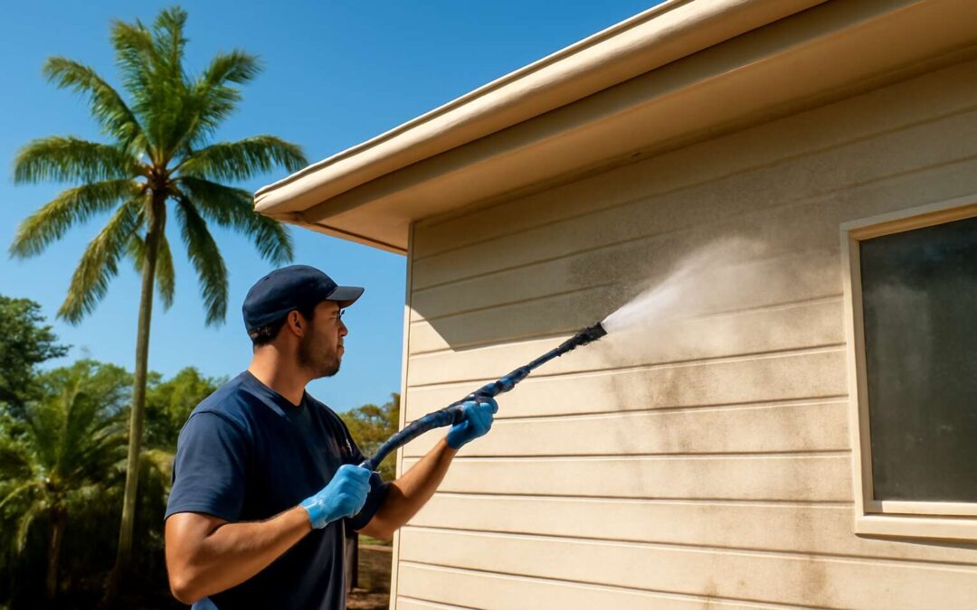 Unleash curb appeal with high pressure cleaning darwin for a sparkling home.
